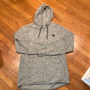 Adidas gray hoodie L